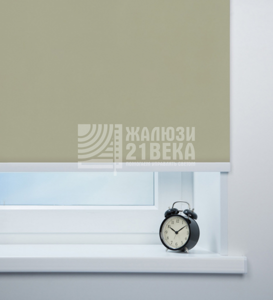 Ткань «Респект блэкаут серый» для рулонных штор