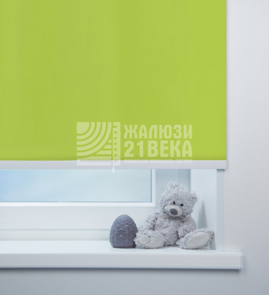 Ткань «Аллегро перл зеленый» для рулонных штор