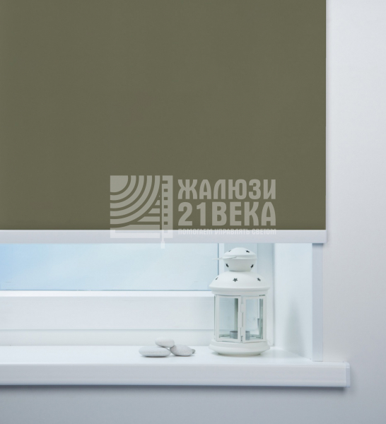 Ткань для рулонных штор «Мадагаскар», цвет: тёмно-серый