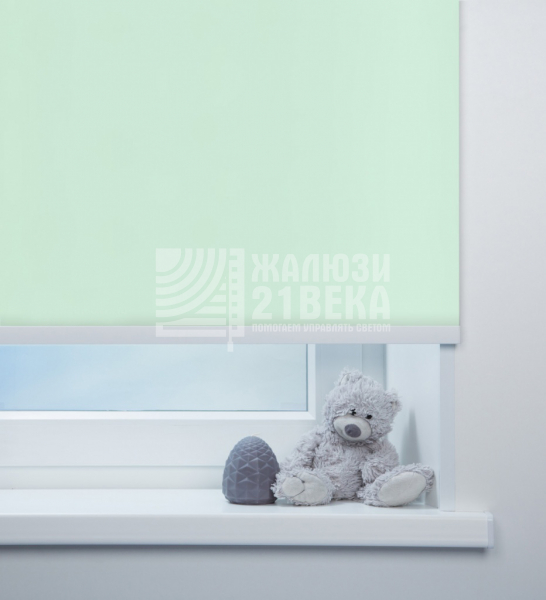 Ткань «Аллегро перл голубой» для рулонных штор