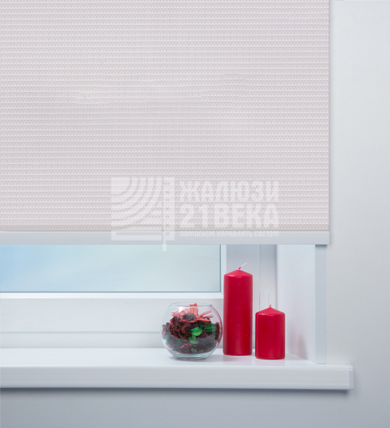Ткань «Севилья серебро» для рулонных штор