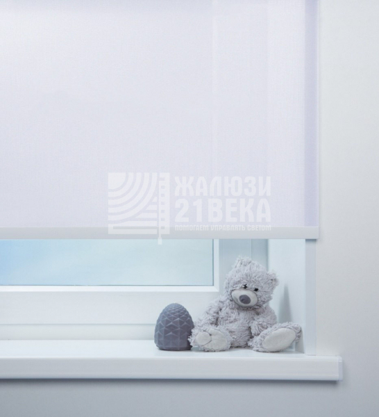 Ткань «Куба сиреневый» для рулонных штор