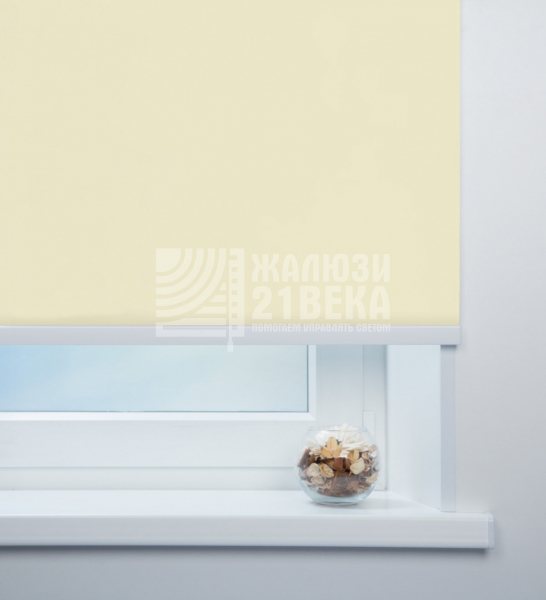 Ткань для рулонных штор «Мадагаскар», цвет: бежевый